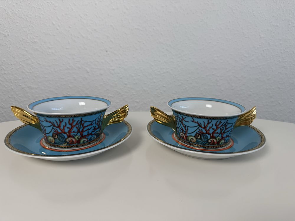 Bulionówka Ze spodkiem Rosenthal Versace Medusa