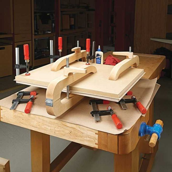 Ścisk stolarski 2 SZTUKI Zacisk żeliwny uchwyt typ F 50x150 mm HIT