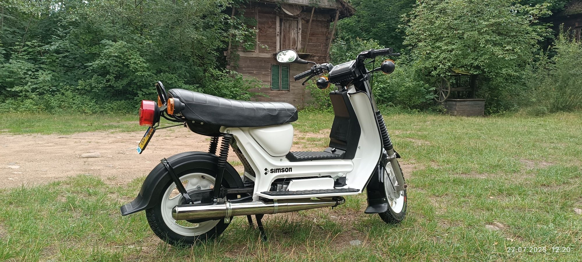 Simson SR50 odrestaurowany zarejestrowany.