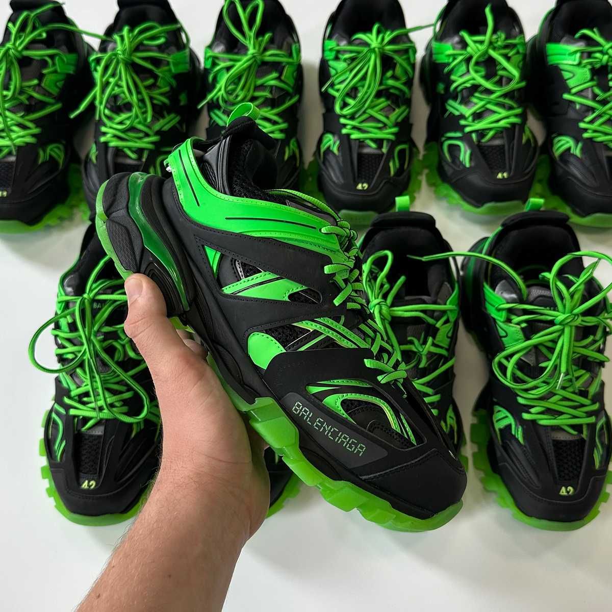 Balenciaga Track Green
