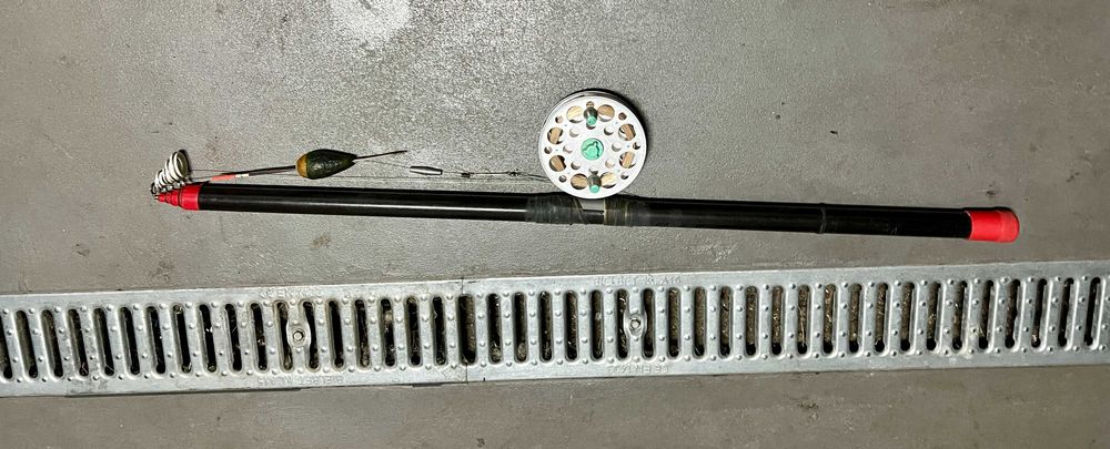 Wędka z kołowrotkiem