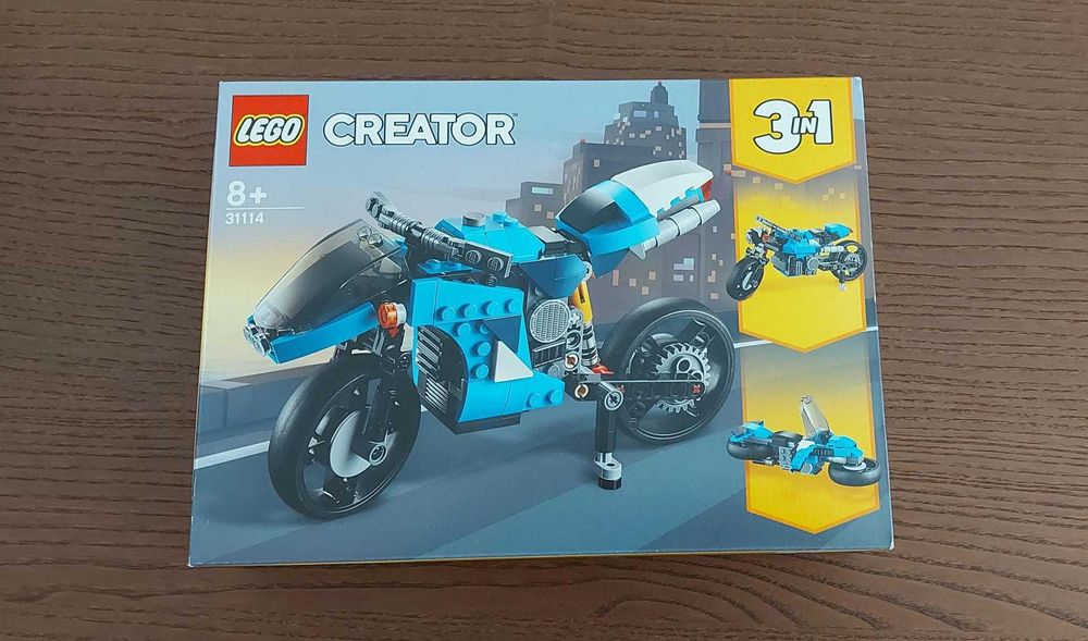 Lego Creator 8+  Mota - NOVO