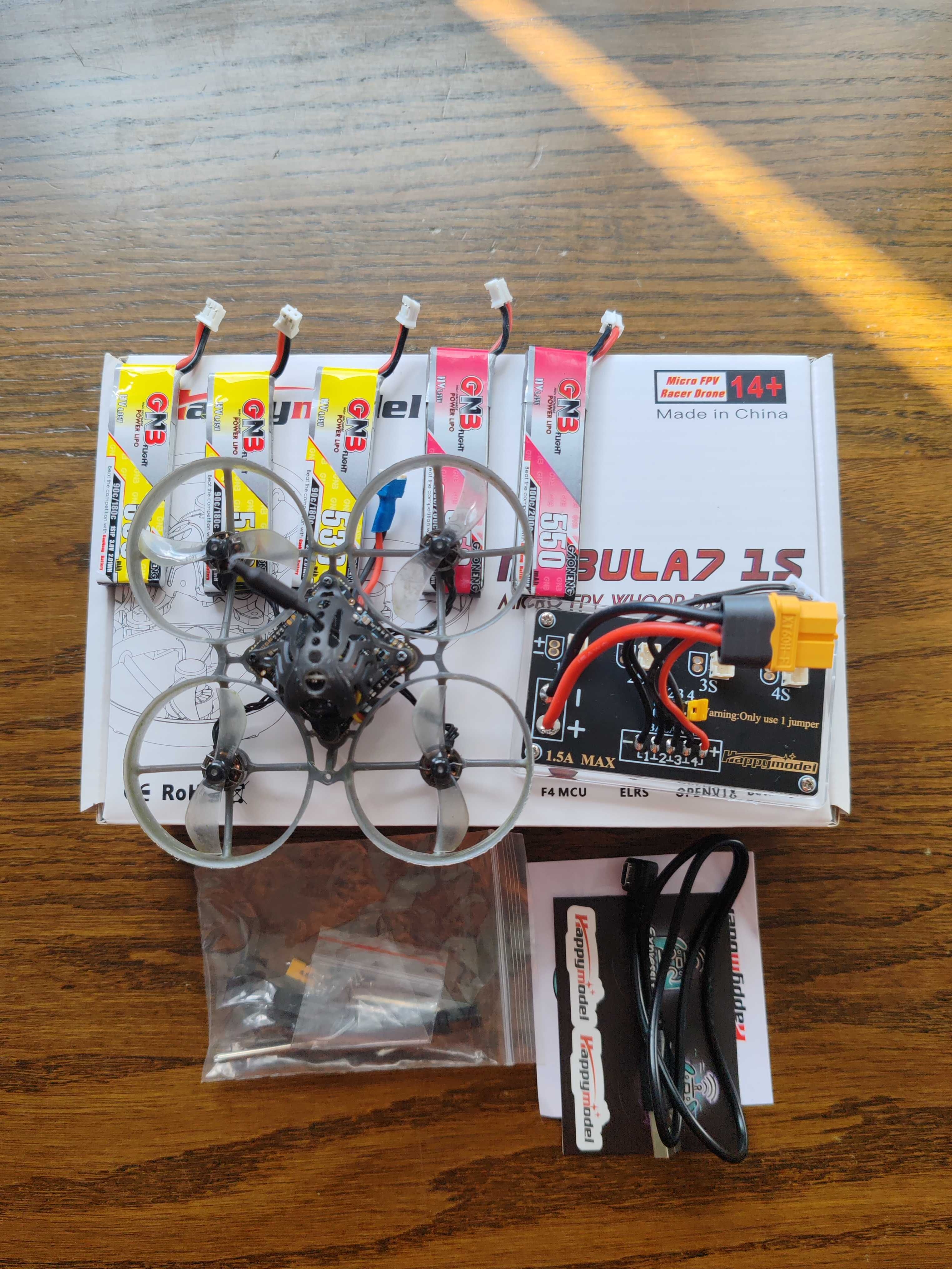 Mobula 7 ELRS Dron FPV + 5 baterii