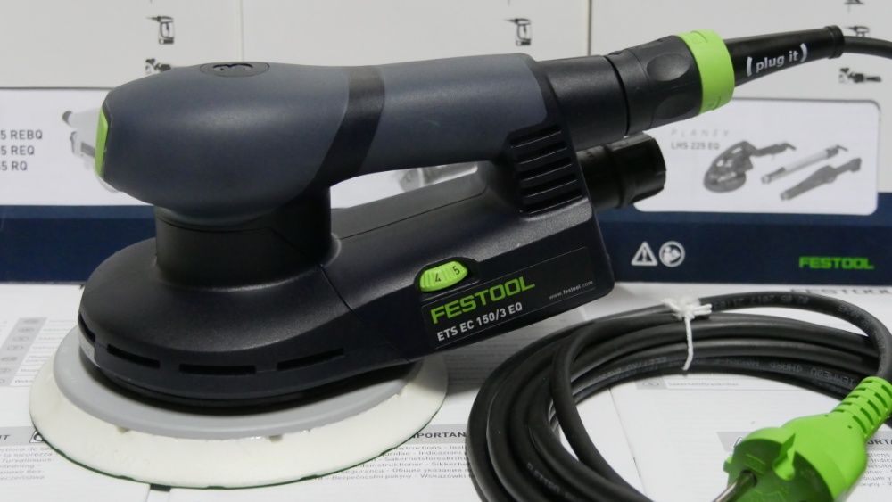 Szlifierka FESTOOL ETS EC 150/3 EQ kabel bez walizka systainer polerka