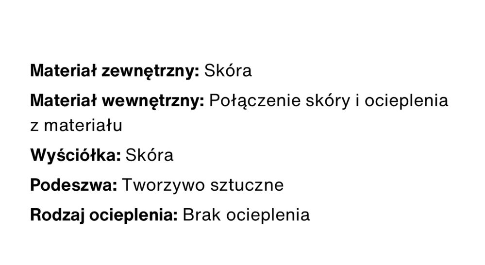 Lancerto oksfordki geronimo r. 43 nowe skóra