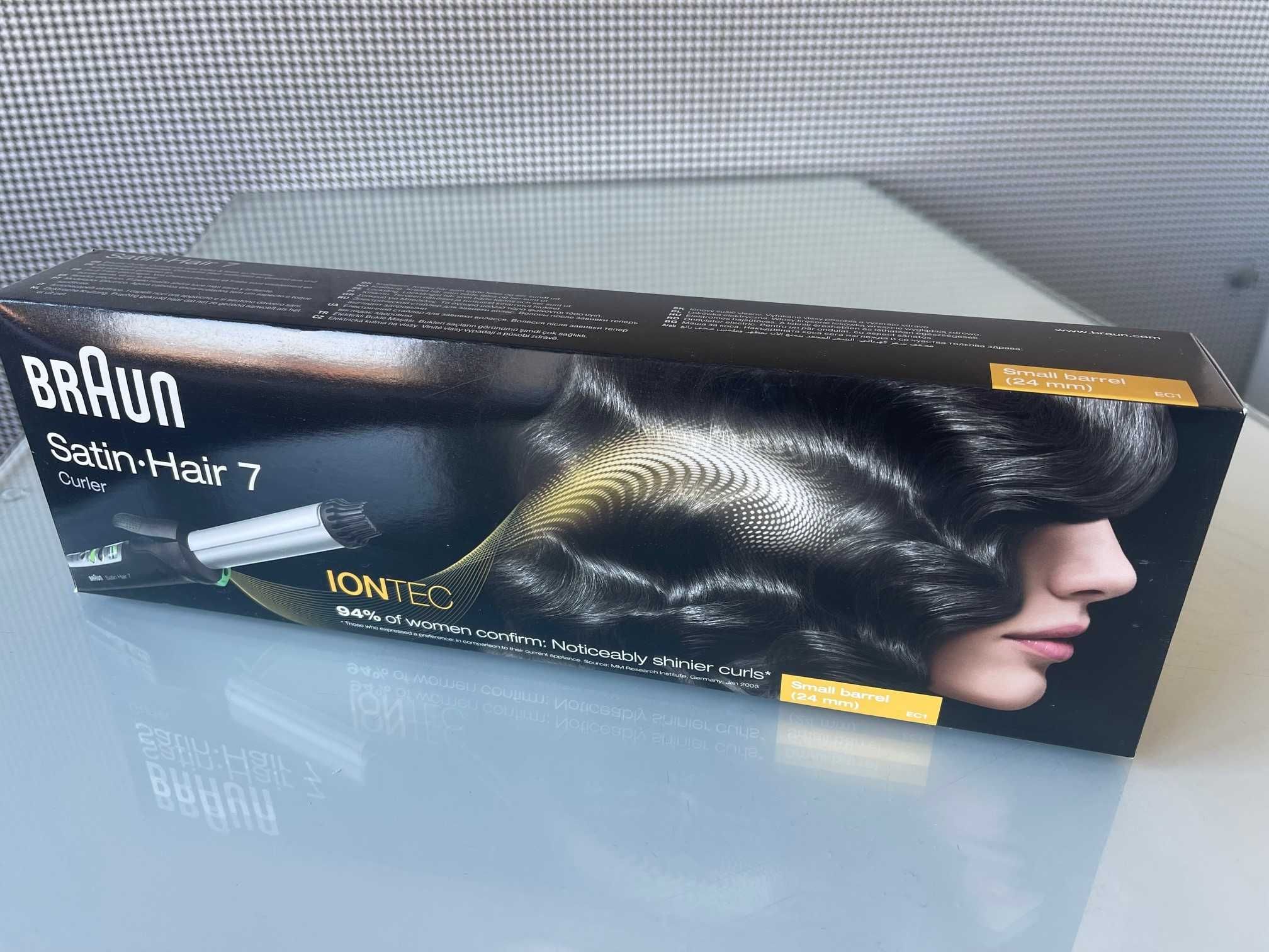 Prancha modeladora de cabelo Braun Satin-Hair 7