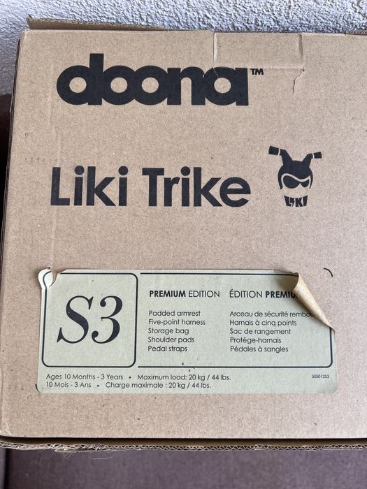 Велосипед велобег doona liki trike s3 premium edition