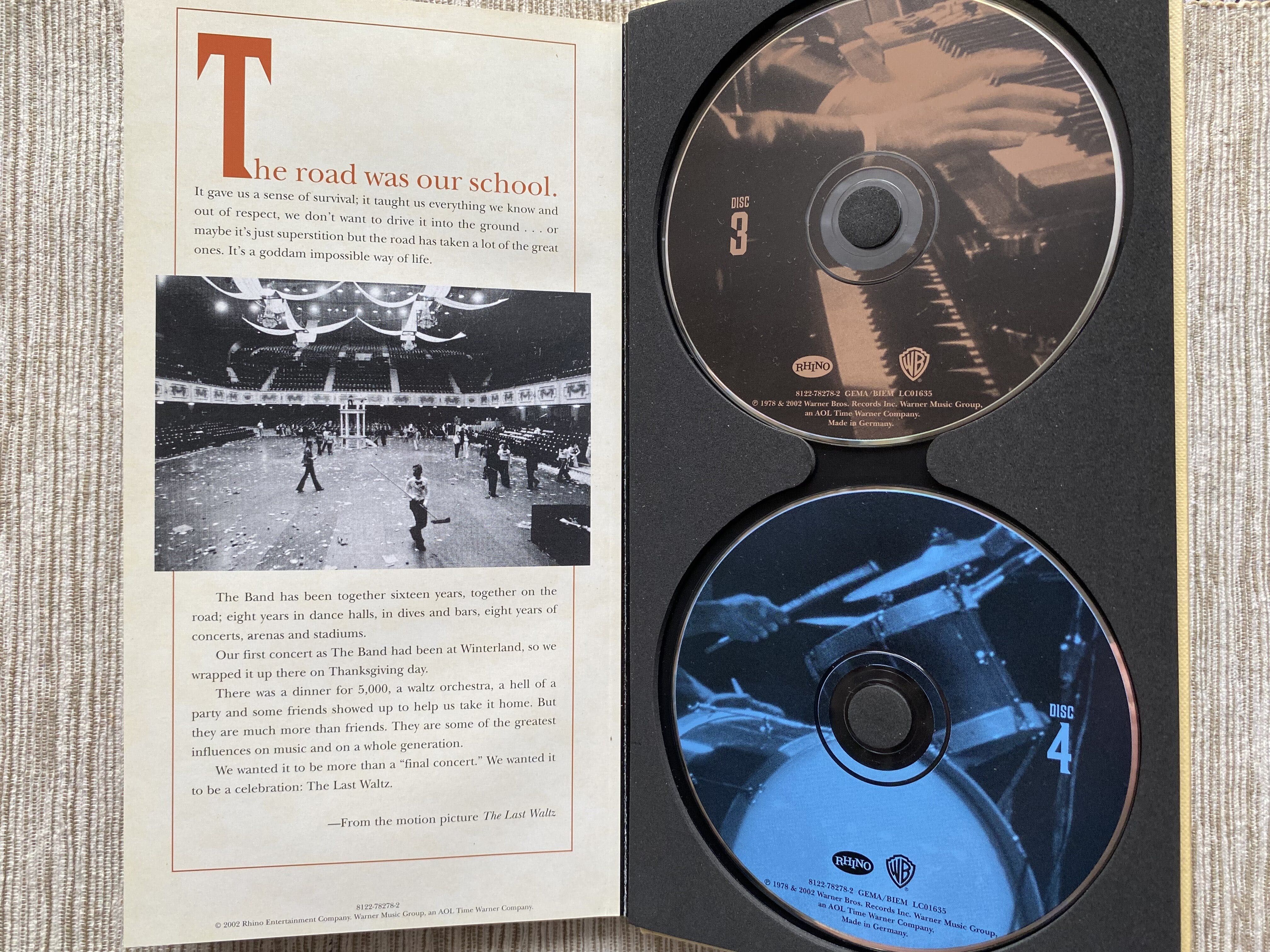The Band - Last Waltz 4 CD Box Set
