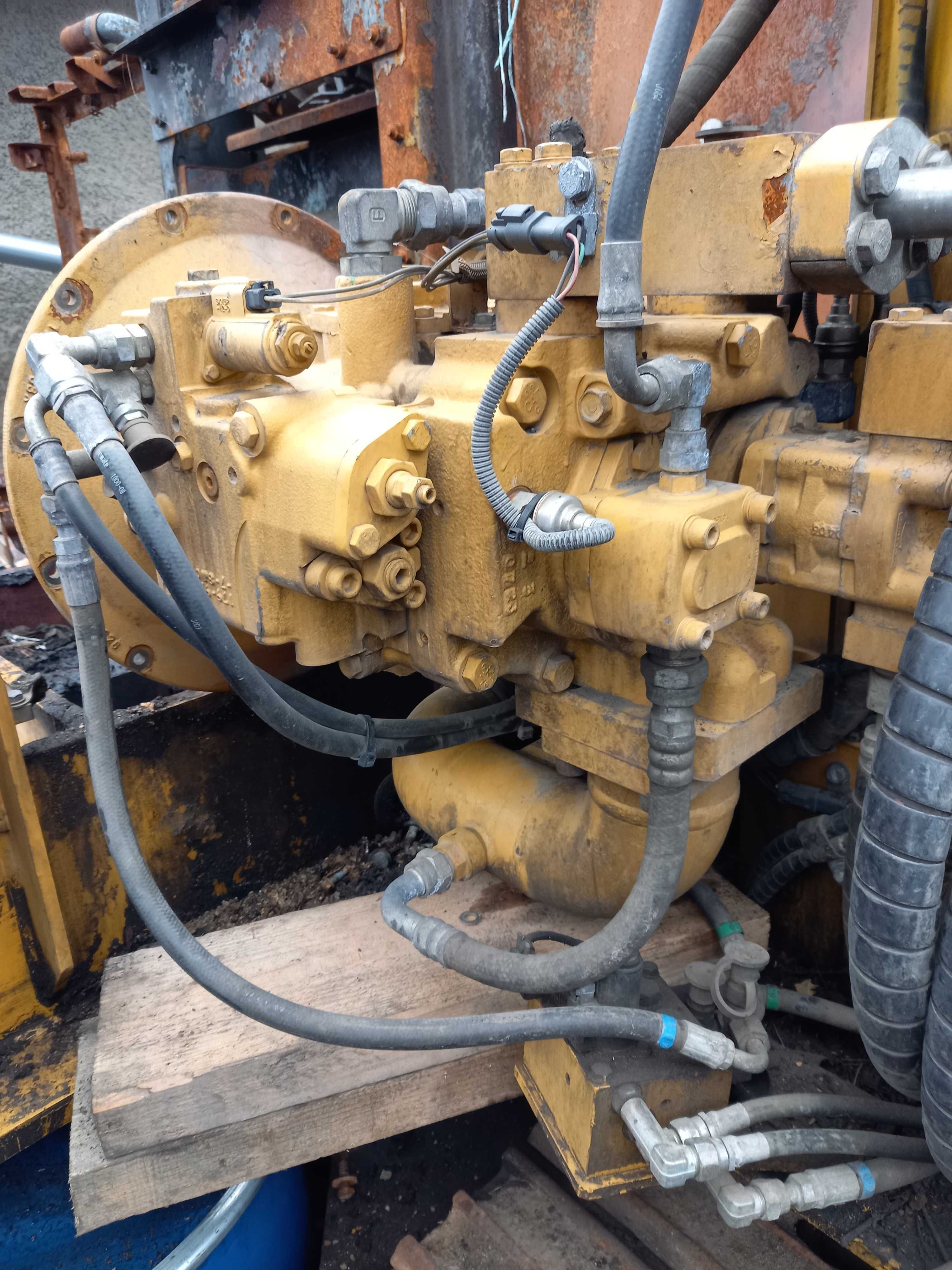 Pompa hydrauliczna CAT 321 SBS120 ramię zwolnica wieniec siłownik