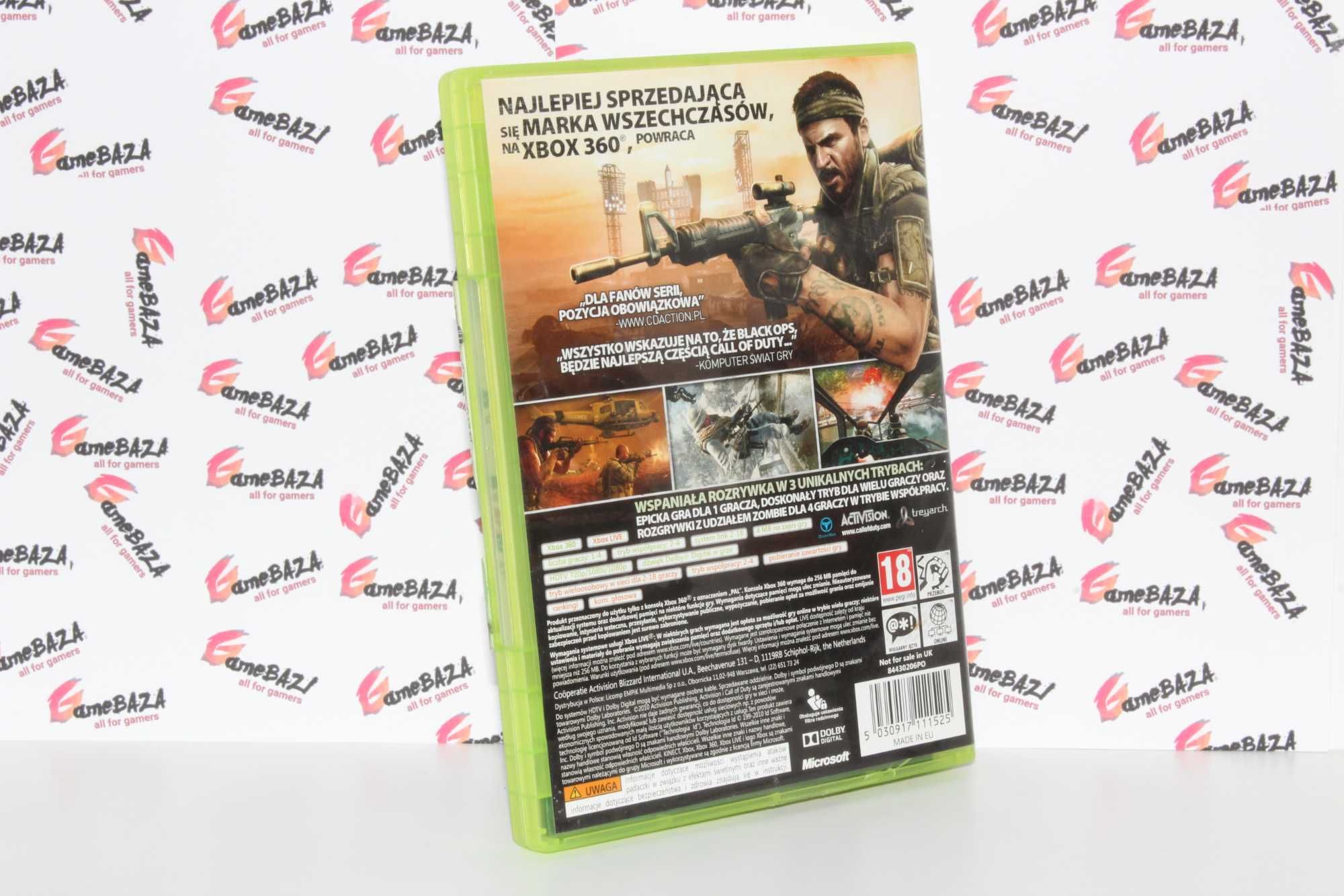 Call of Duty: Black Ops Xbox 360 PL GameBAZA