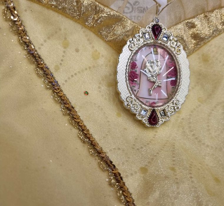 Sukienka 104 Bella księżniczka strój przebranie kostium andrzejki