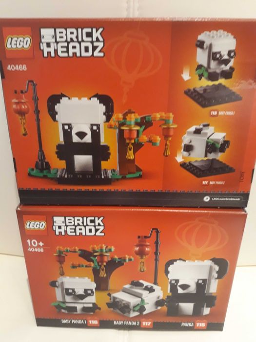 Lego 40466 brickheadz Panda chińskie pandy MISB