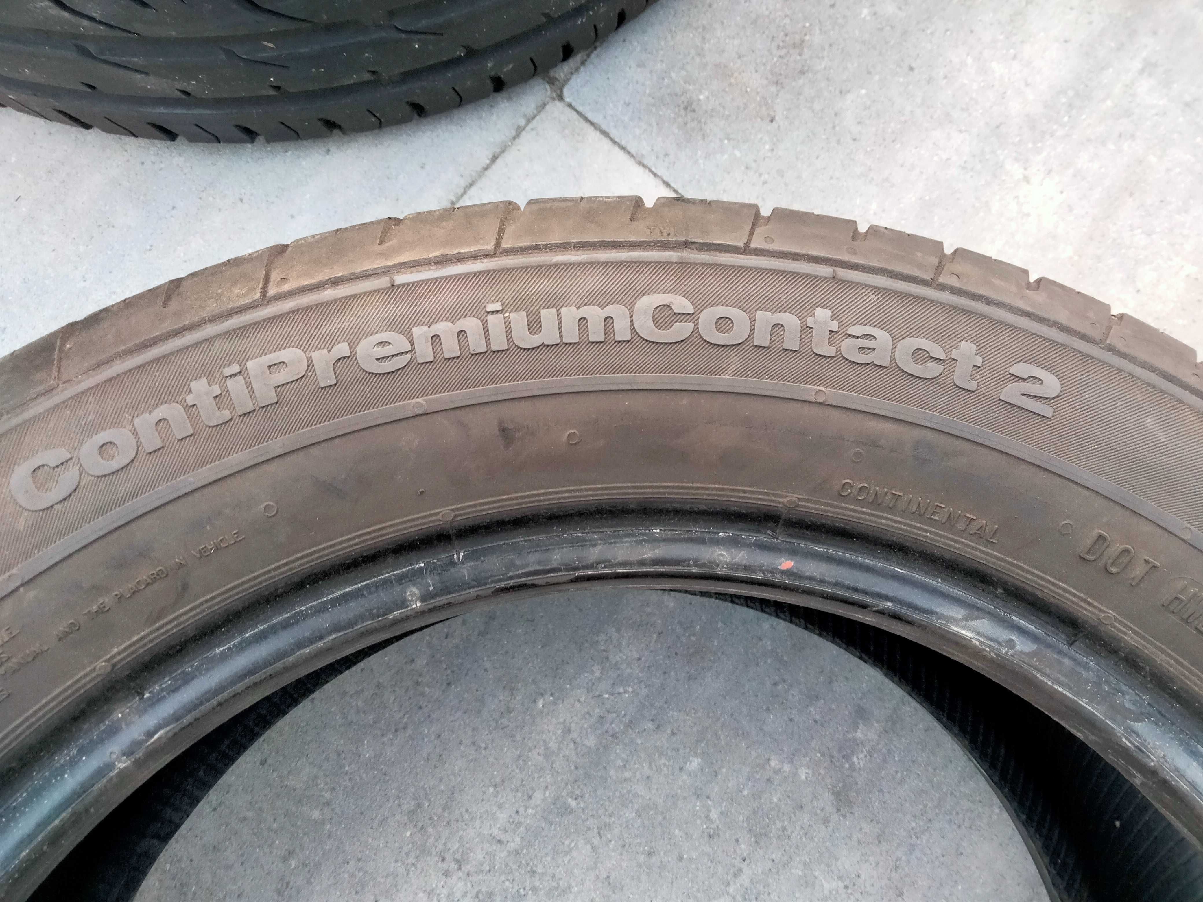 2xopony letnie 195/55R15 Continental ContiPremiumContact 2