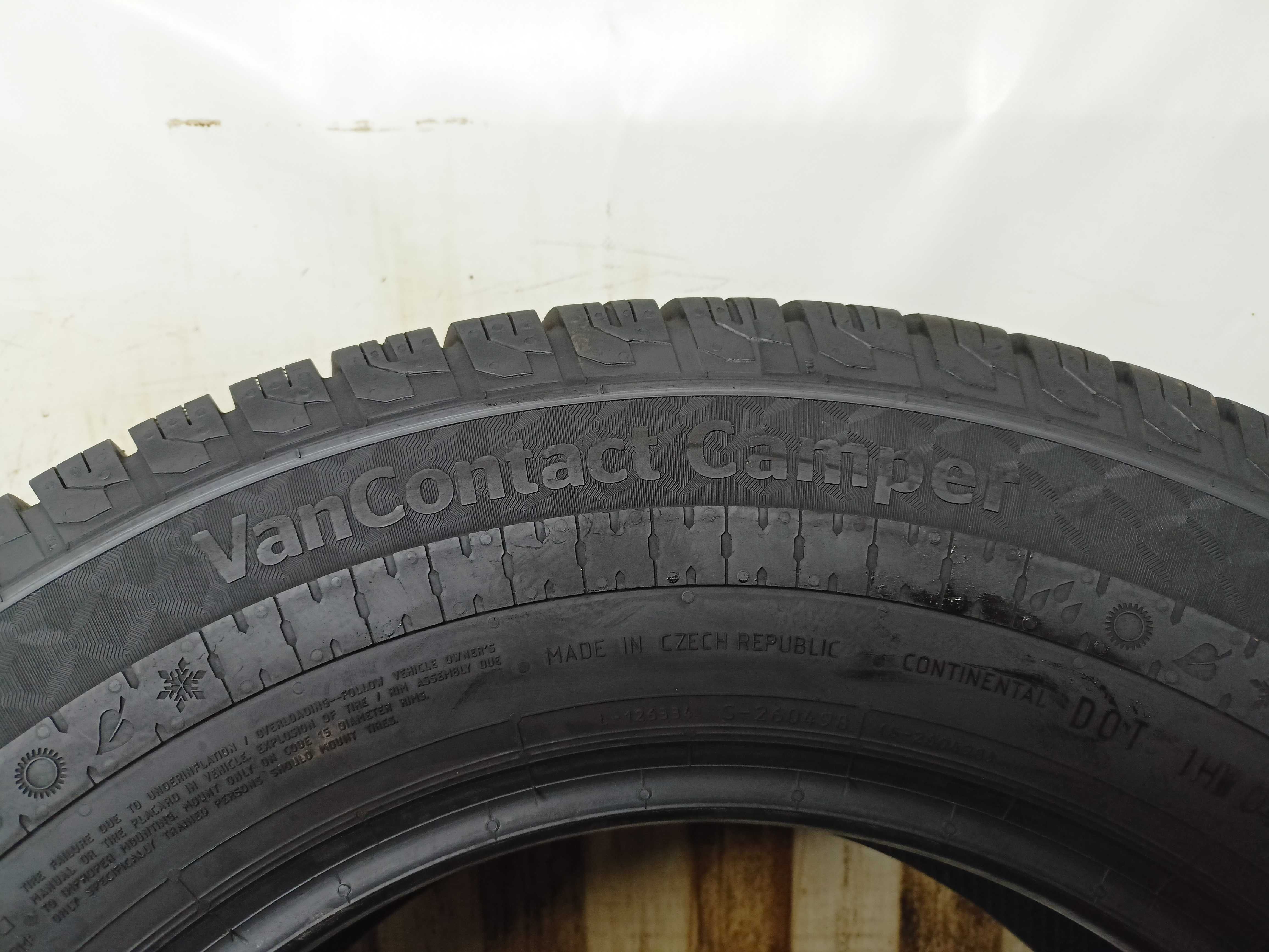 Continental VanContact Camper 215/70/15C 22r. 109R Nowa (4411)