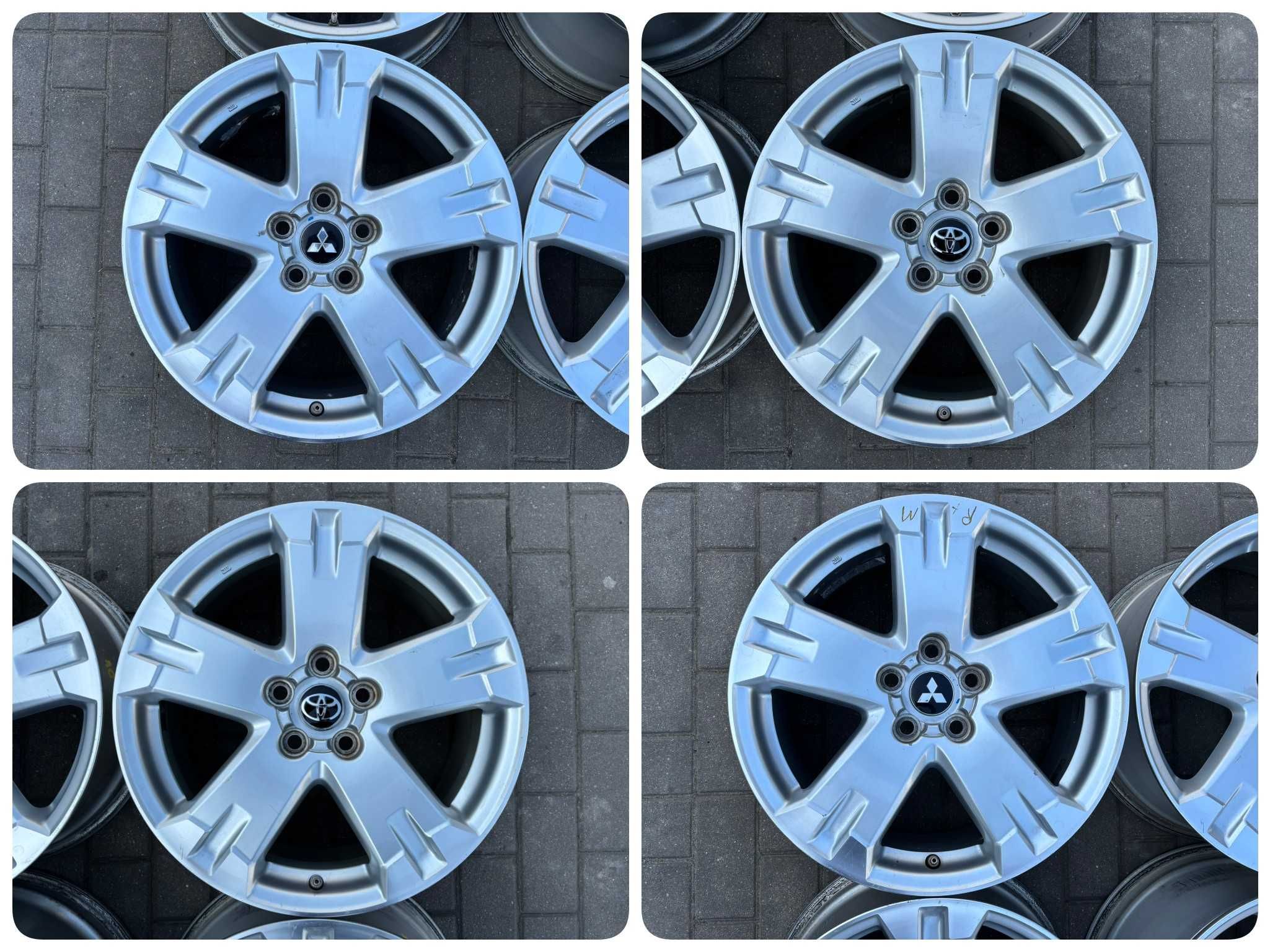 FELGI 18 Toyota Mitsubishi Lexus Hyundai Kia 5x114.3 7.5J ET45 #158