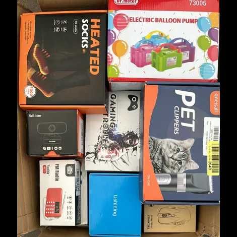 Mystry box elektronika zwroty konsumenckie amazon