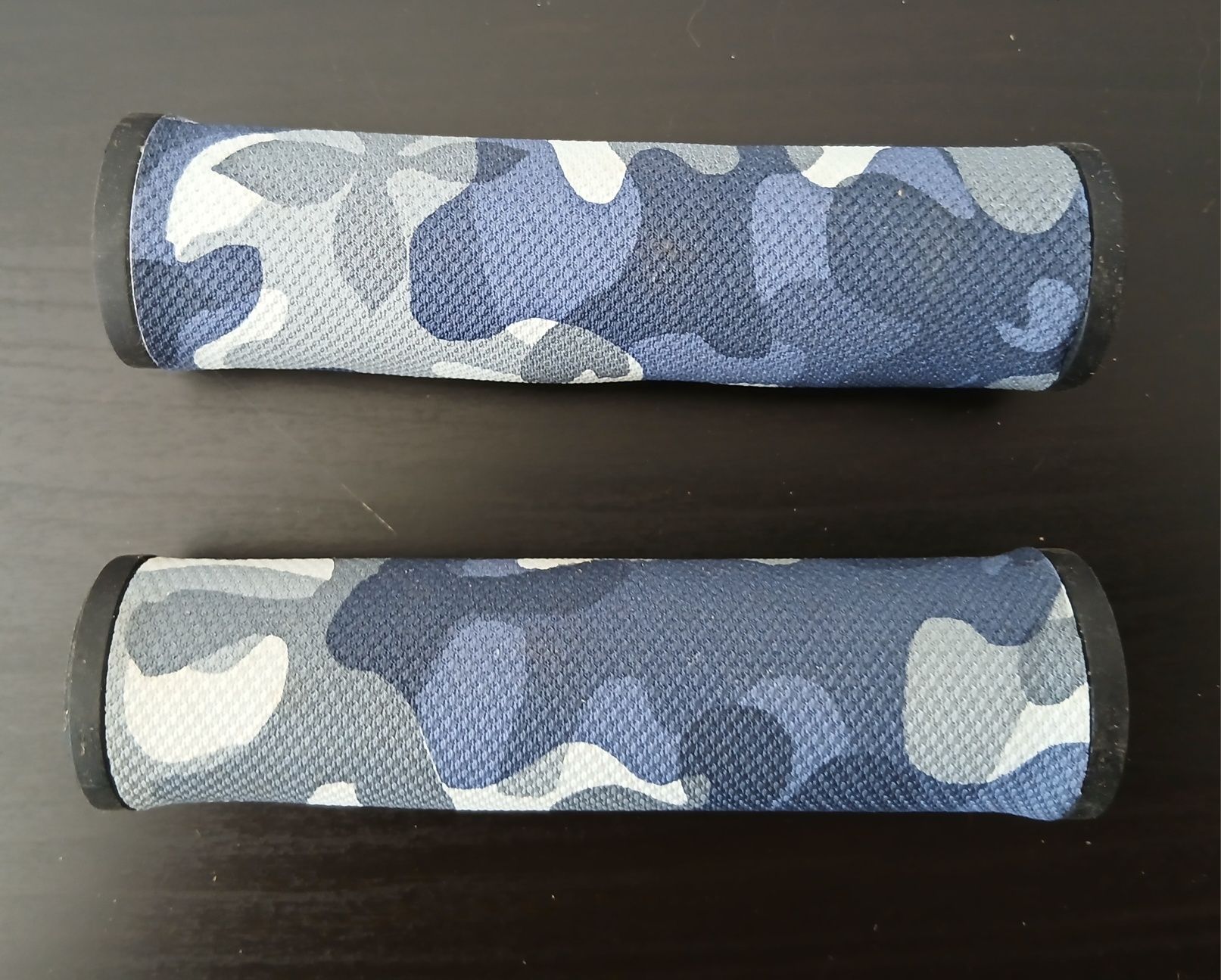 Punhos Bicicleta Camuflados - Azuis