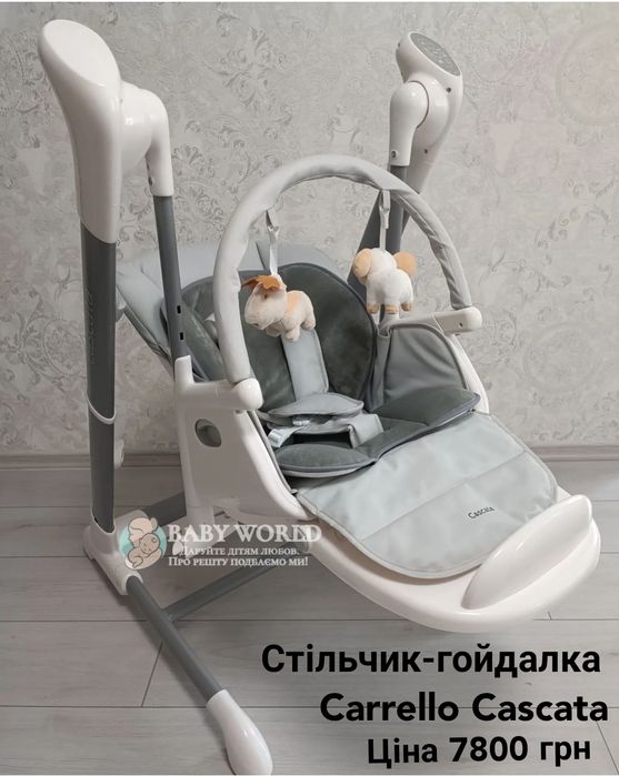 Стульчик для кормления ANEX, Carrello, Totti. Стільчик для годування.