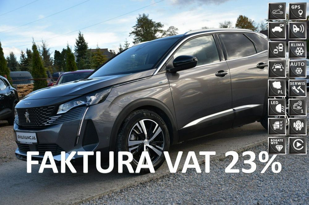 Peugeot 3008 225KM| GT LINE |kamera cofania|android auto|gwarancja|park assist