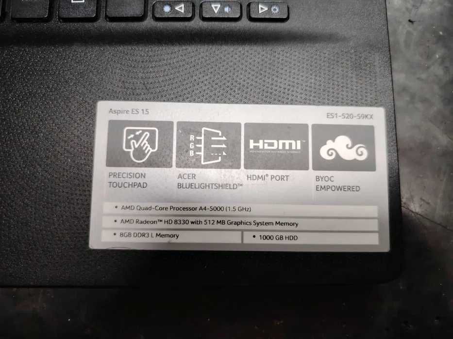 Computador Acer aspire ES15