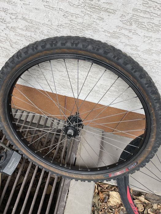Koło 26 Alexrims DM 24 piasta NS Extreme opona Kenda