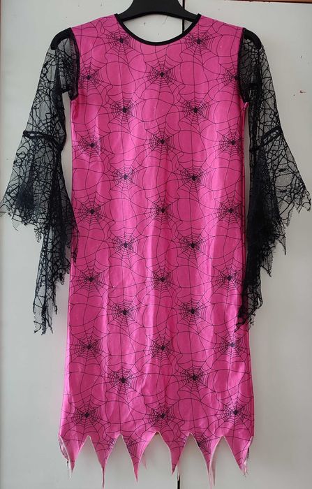 Strój karnawałowy , Halloween Pani Pająk