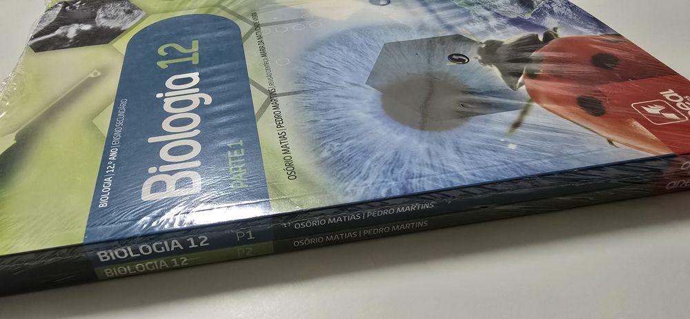 Biologia 12 parte 1 e 2 - Manual Aluno 12⁰ Ano [NOVO e SELADO]