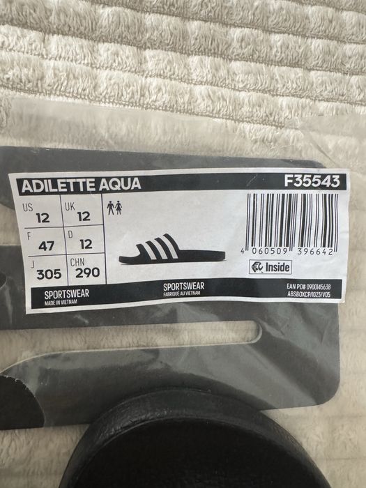 Чоловічі шльопанці Adidas, нові, 12US (на ногу 28,5-29см), оригінал