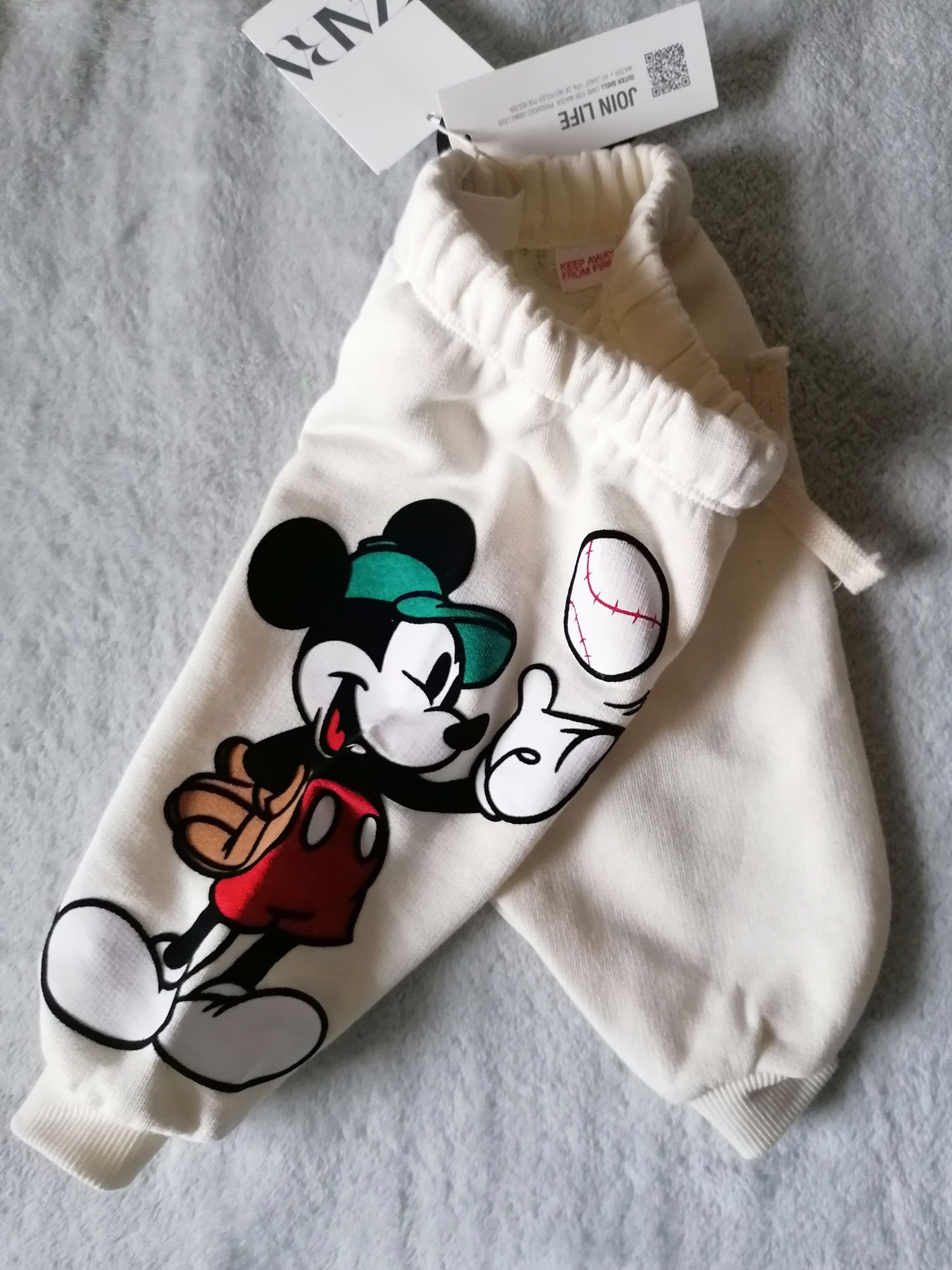 Spodnie Zara Mickey Miki 74