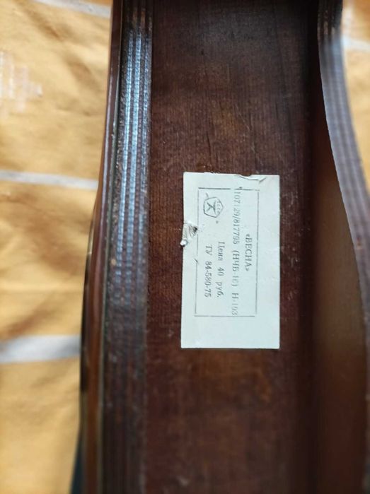 Часы настольные с боем "Весна", б/у