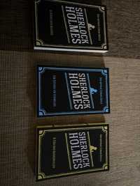 Sherlock holmes pack 3 livros