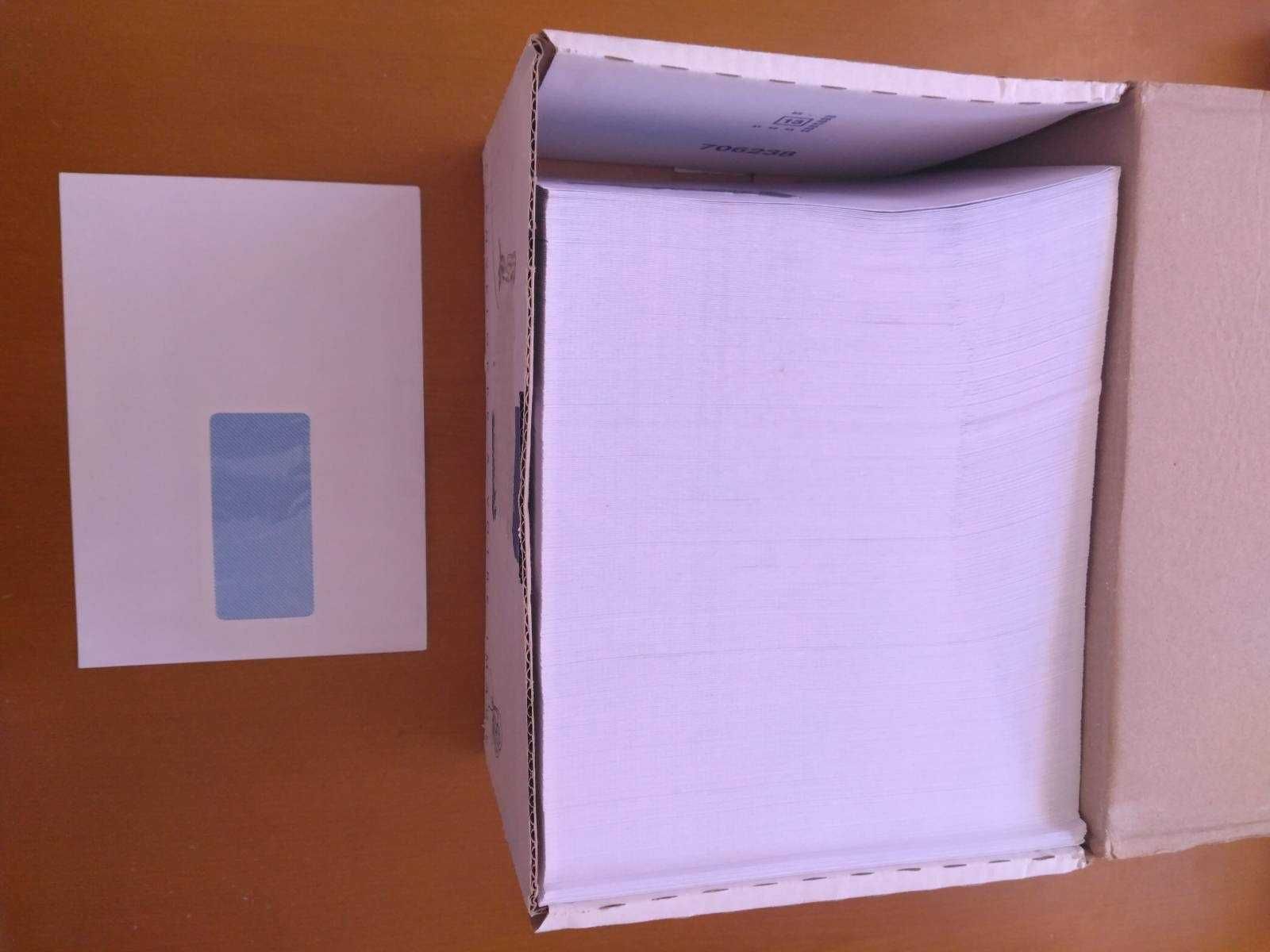 Pacote de +600 envelopes comerciais brancas com janela