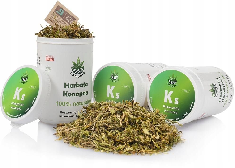 Herbata Konopna Cbd Premium Klasyczna Konopia 100% Naturalna Zdrowie