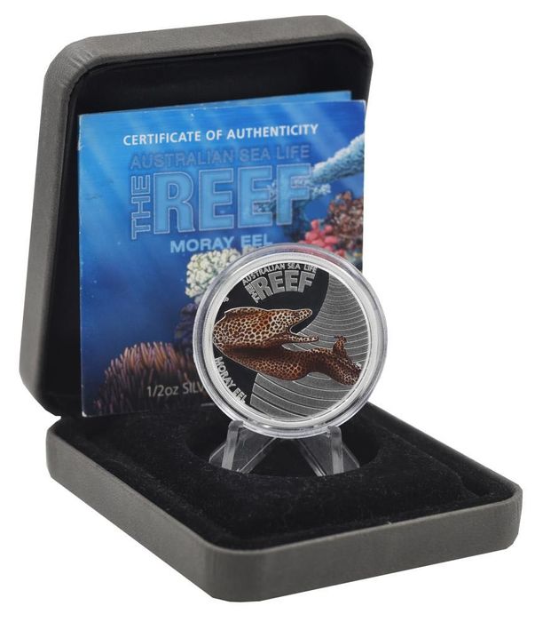 Монеты серебро Набор Подводный мир Австралия ЛОТ  3 шт в наборе