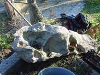 Pedra jardim milenar