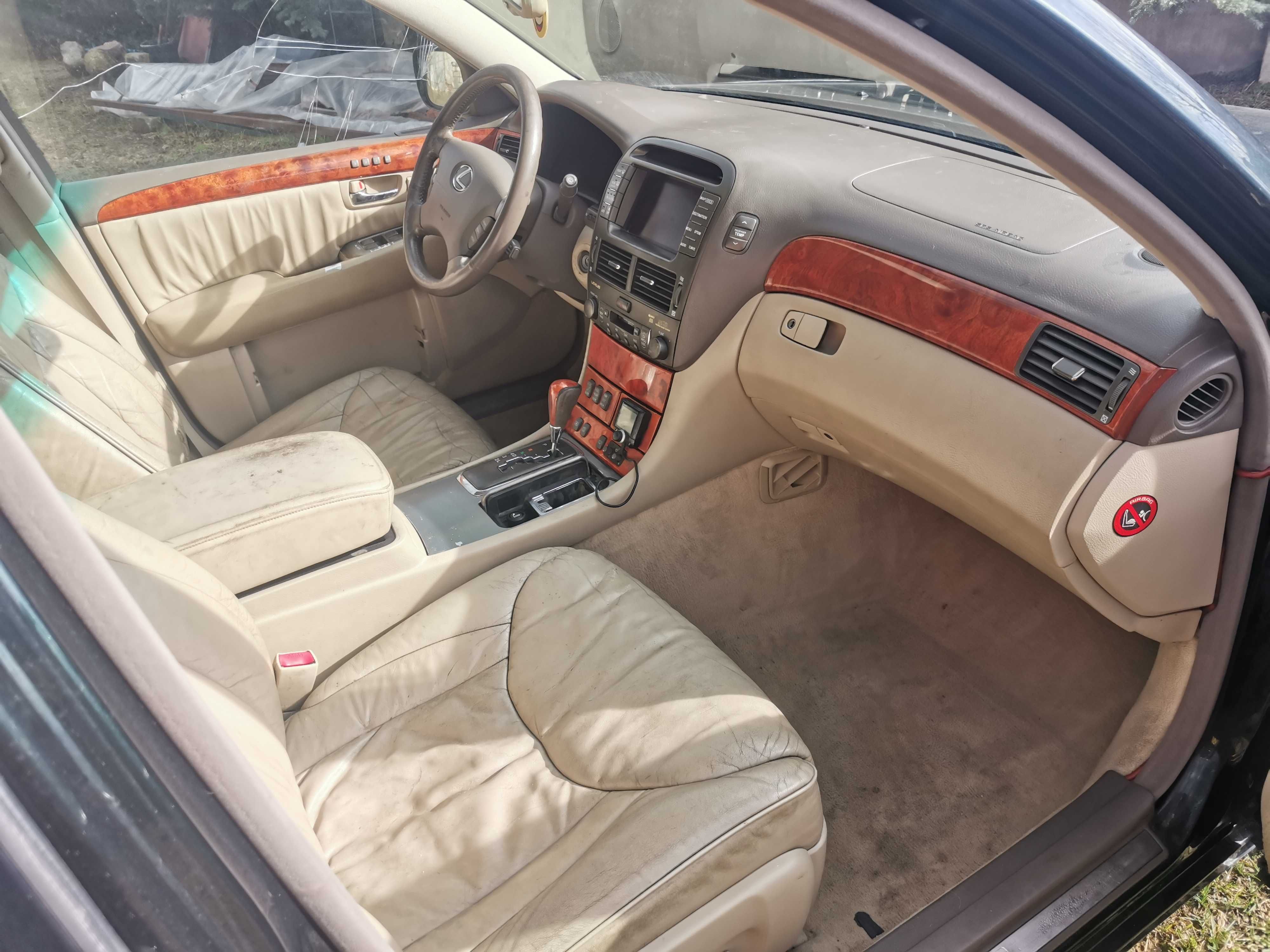 Lexus LS 430, do poprawek, niska cena