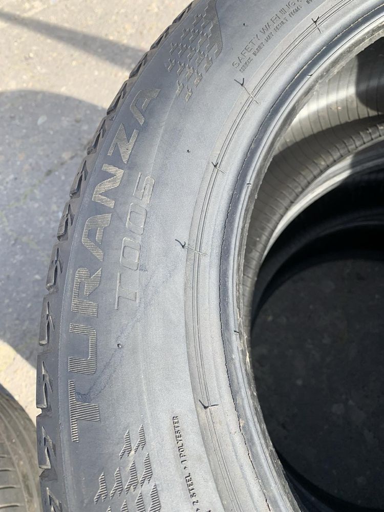 Шини 225/55 R18 Bridgestone літо 2022р 5,5мм