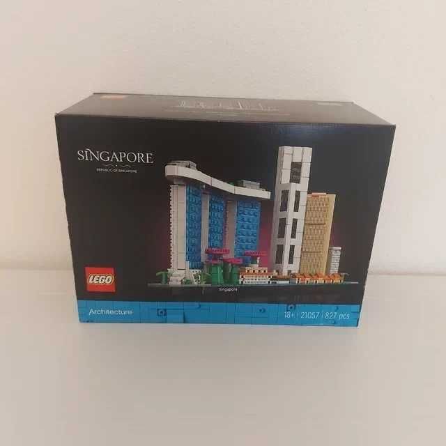 LEGO Architecture 21057 - Singapur - jak nowy