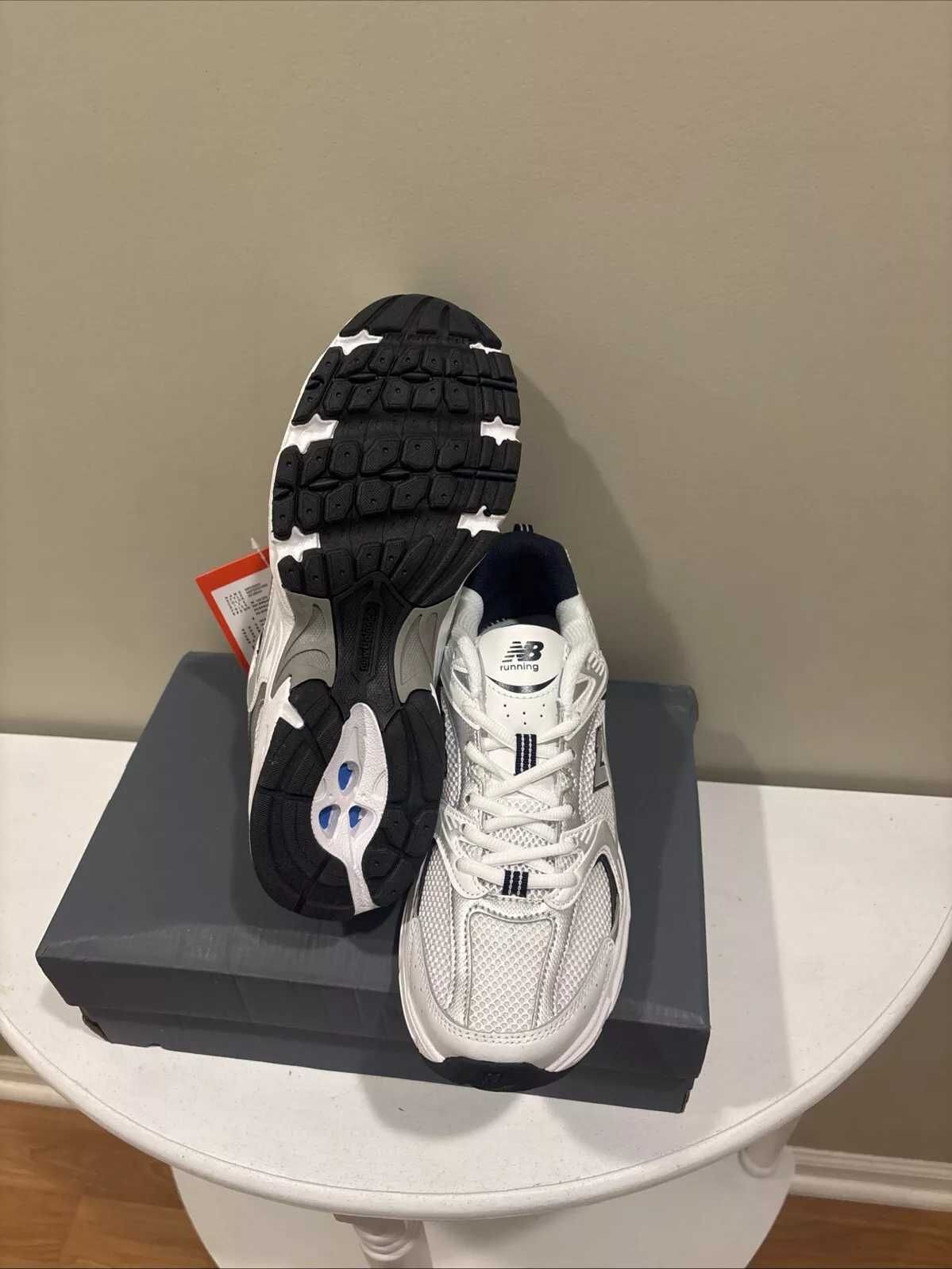 NewBalance _Nowy*530_White_Silver_Navy*UnisexTrampk38.5