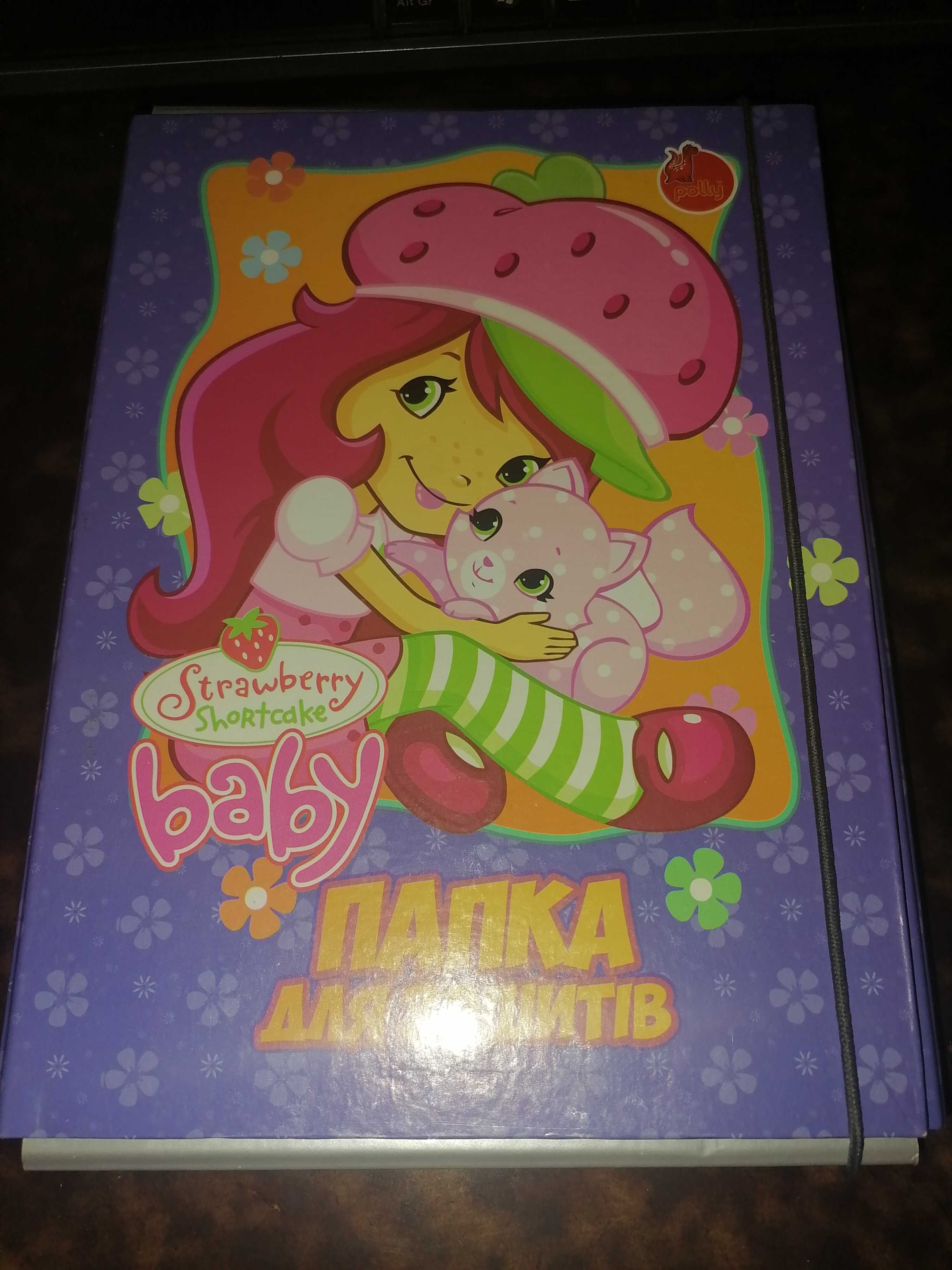 Папка на резинке гумці для труда праці тетрадей зошитів а4 а5 Polly