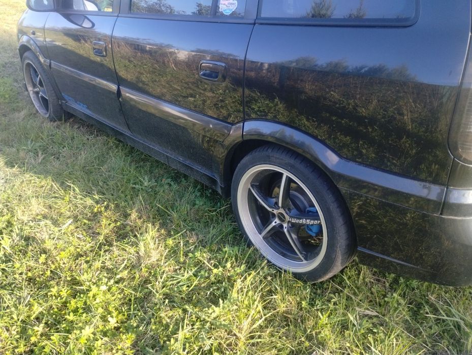 Opel Zafira A pakiet OPC komplet zderzak listwy