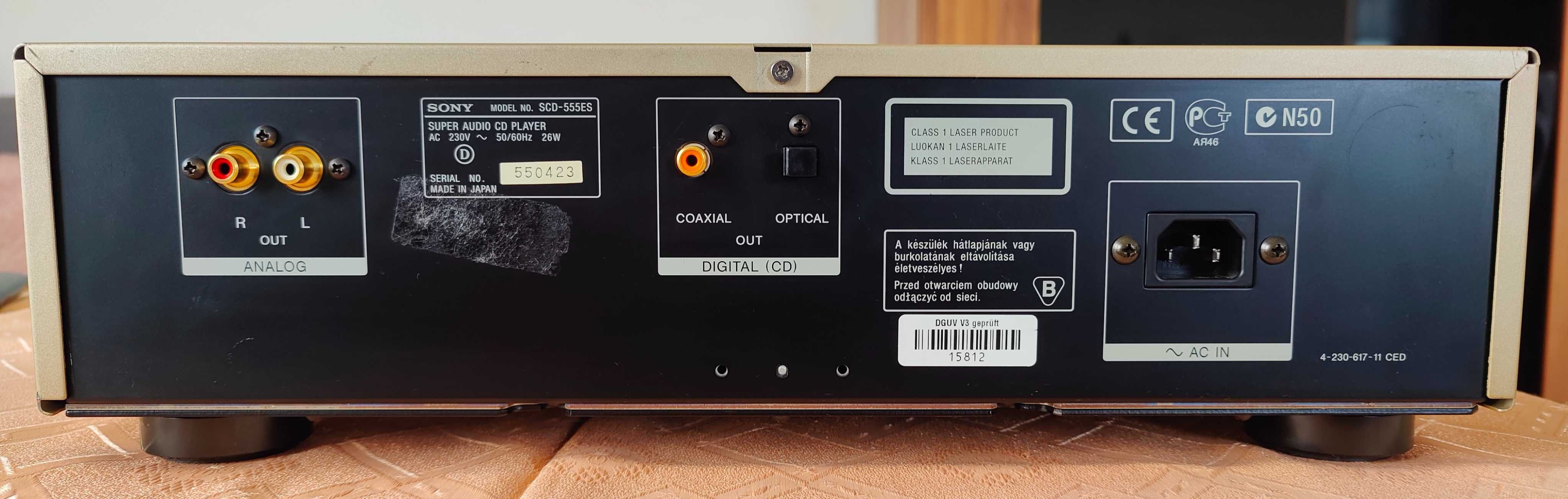 Sony Super Audio CD SCD-555ES