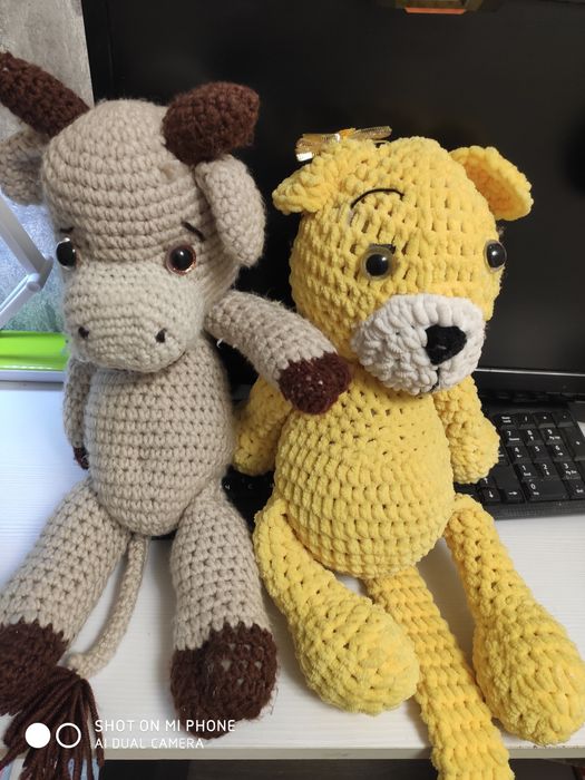 Дві іграшки ,ручної роботи!