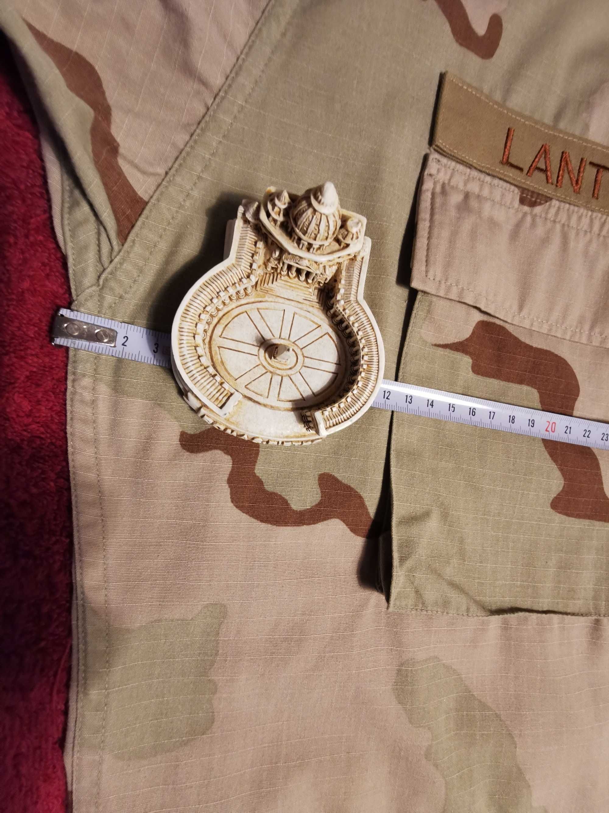 Bluza US NAVY ARMY Combat Camo Beżowa Pustynna Khaki XL Jak Nowa