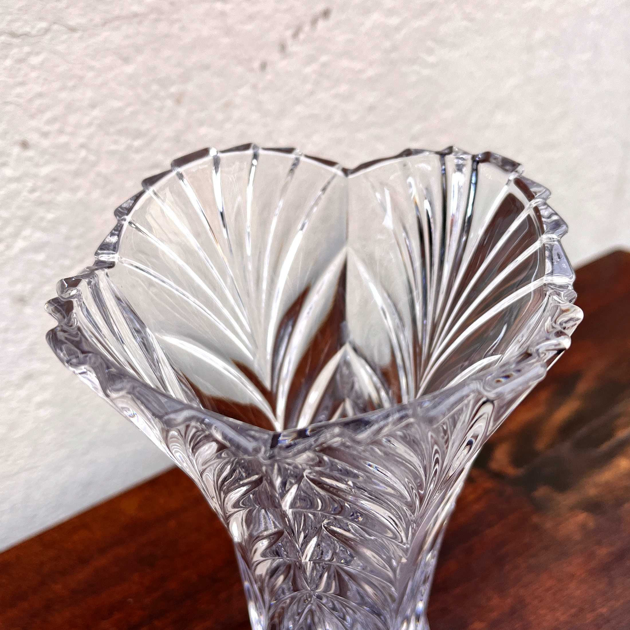 Kryształowy wazon, Noritake Bleikristall , Niemcy, lata 70.