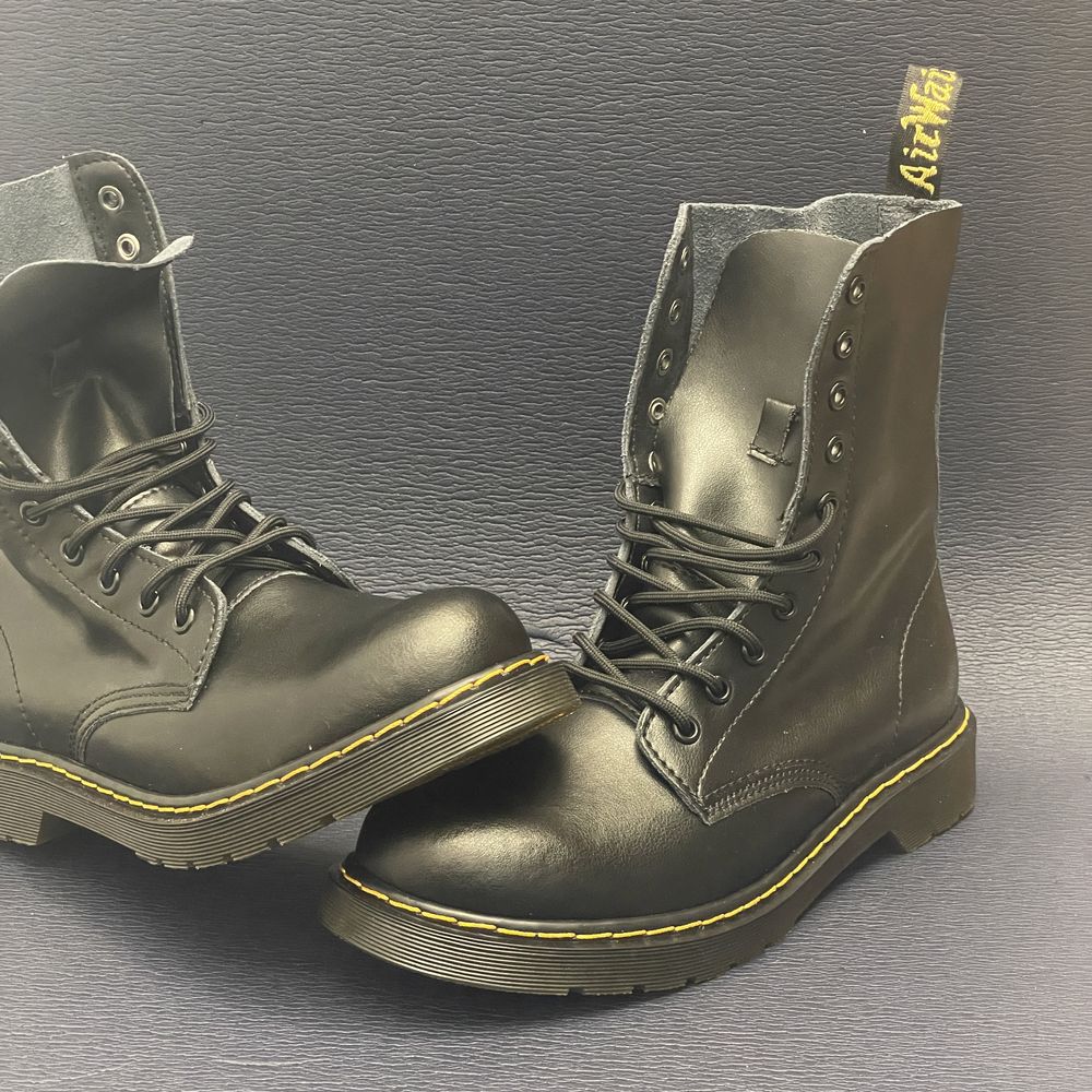 Glany kamasze combat boots botki 10 dziurek wojaki martensy oficerki