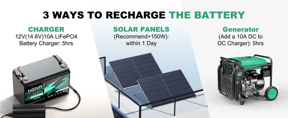 NOWY Akumulator LiFePO4 100Ah 24V HENRY – Bluetooth, Mata Grzewcza