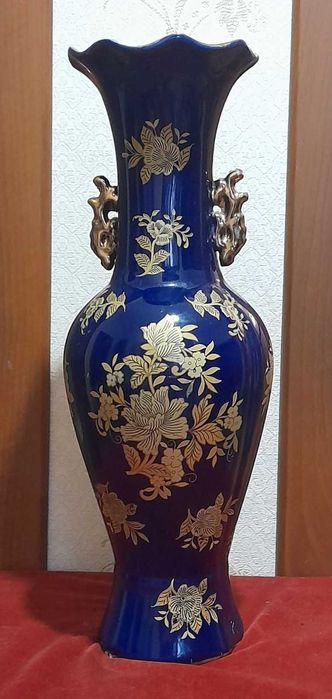 Ваза кобальт 45,5см