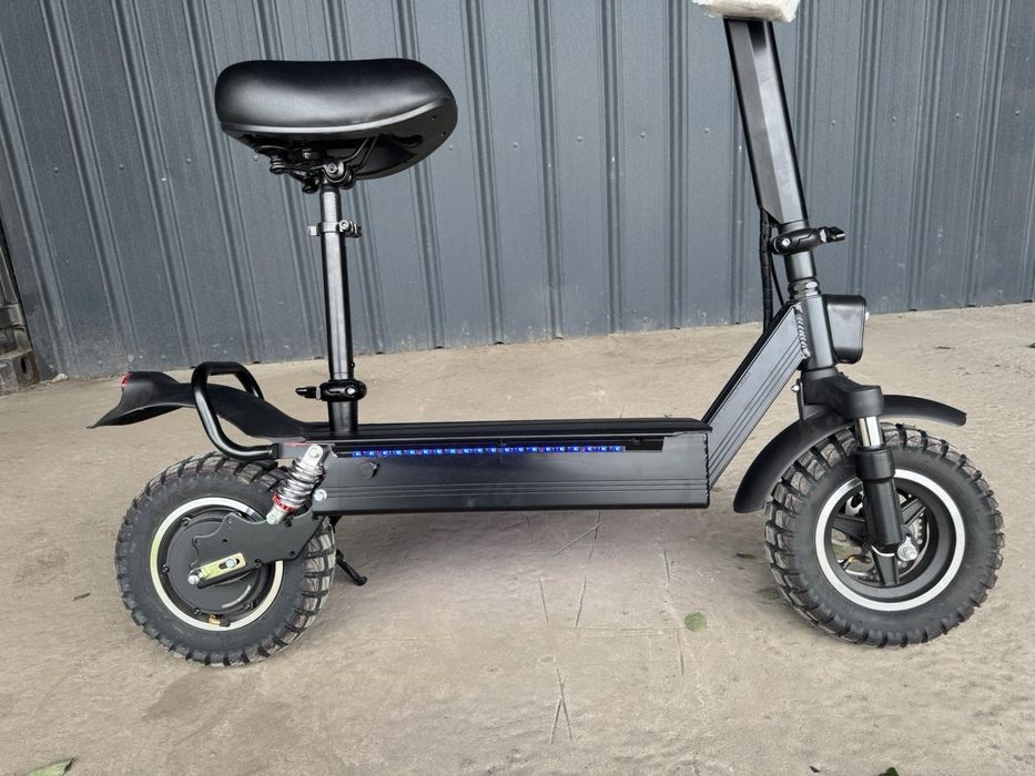 ‼️МЕГА ШВИДКИЙ 70км 1200w 48v25ah Електросамокат .Рама алюміній ‼️