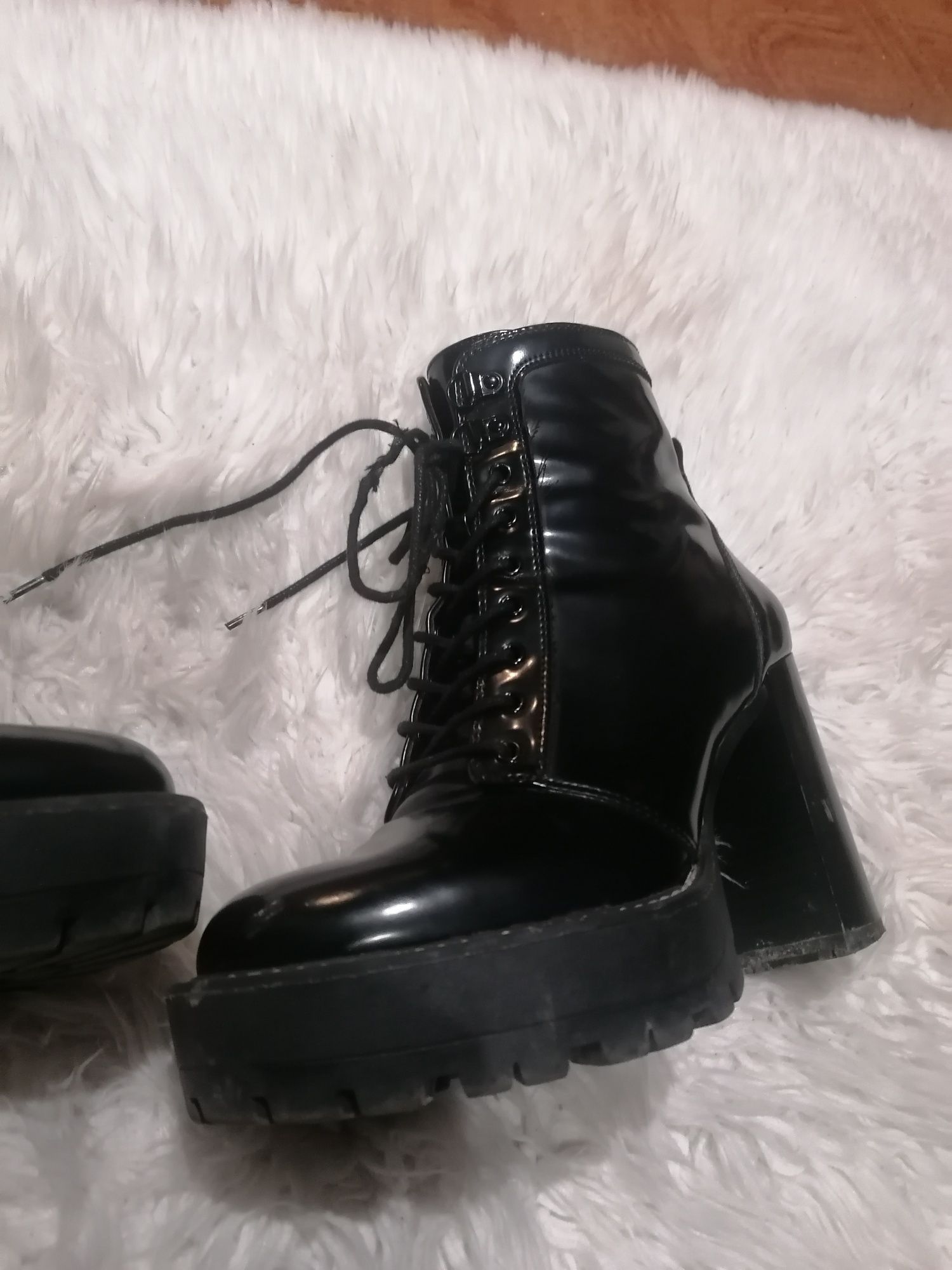 buty botki glany trzewiki  jak martens martensy 36 czarne n